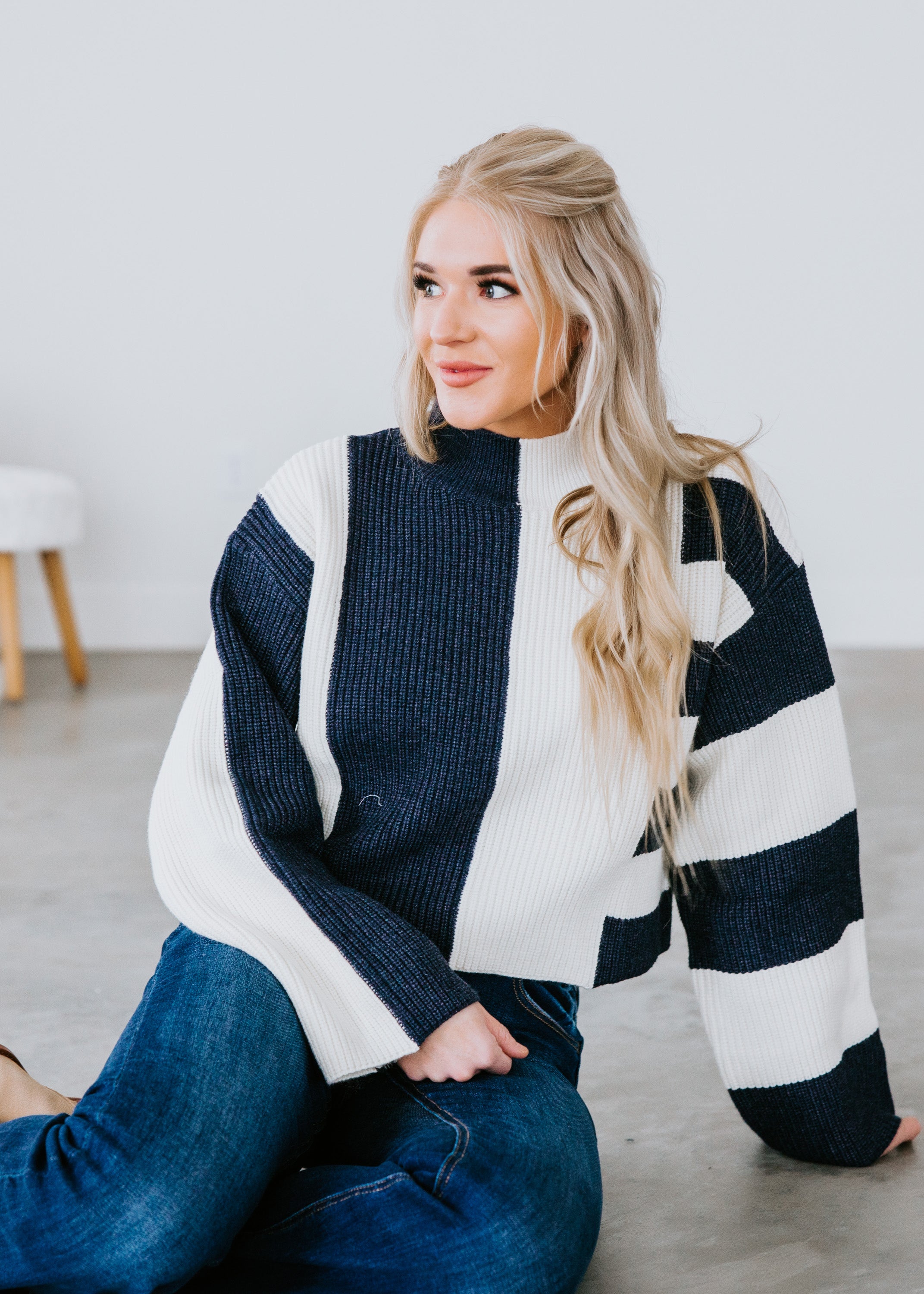 image of Kloe Striped Sweater