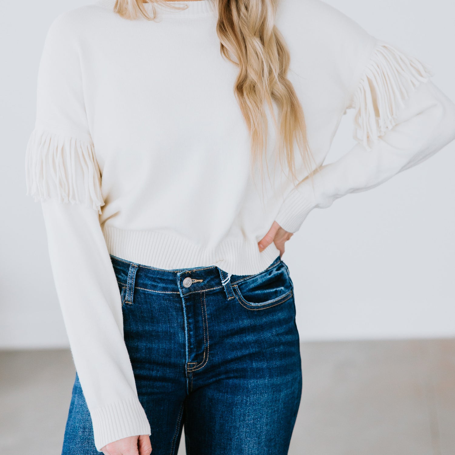 Mylie Fringe Sweater