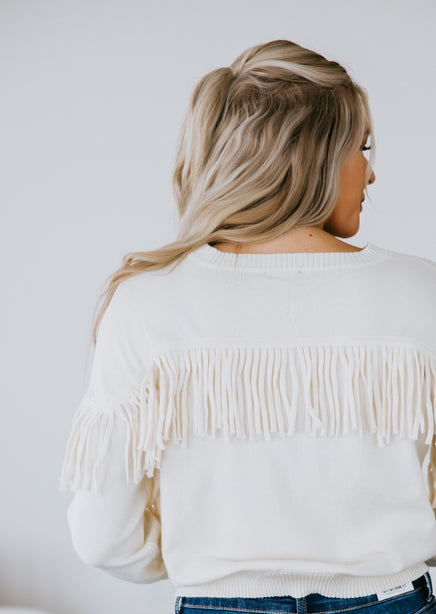 Mylie Fringe Sweater