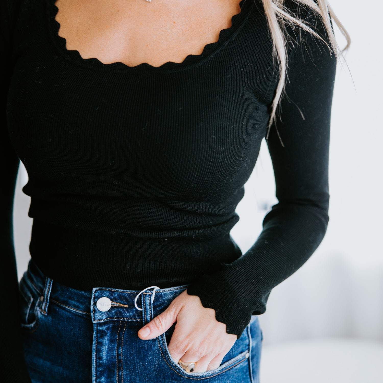 Robbie Ribbed Knit Top