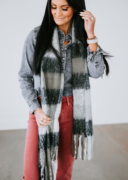 Tundra Plaid Scarf