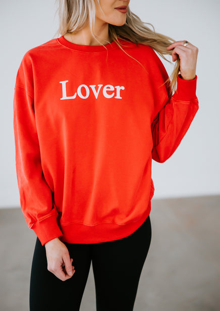 Lover Graphic Sweatshirt