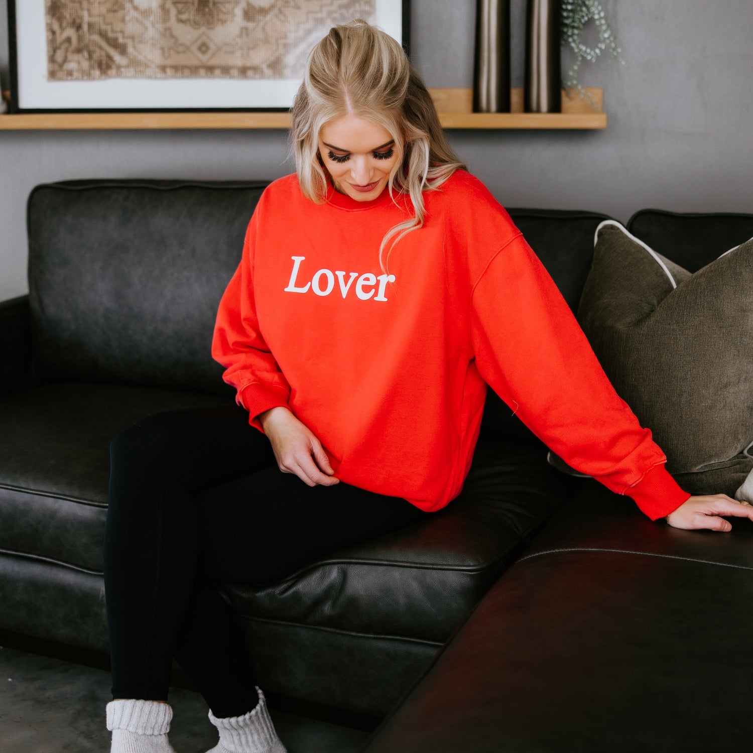 Lover Graphic Sweatshirt