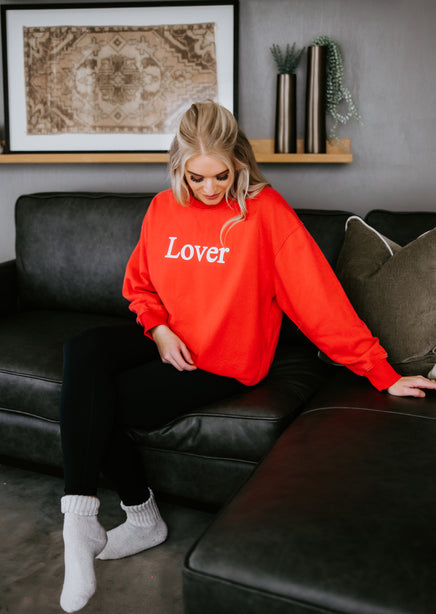 Lover Graphic Sweatshirt