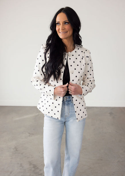 Lucinda Polka Dot Jacket product view