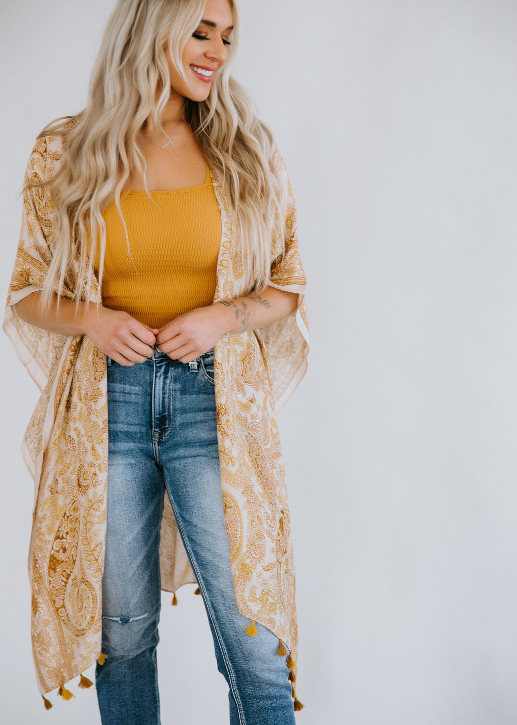 Indie Paisley Kimono