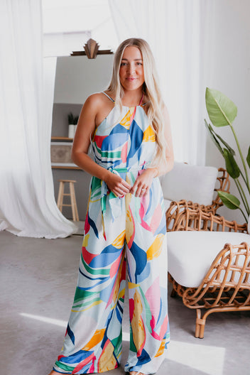 Janey Halter Jumpsuit