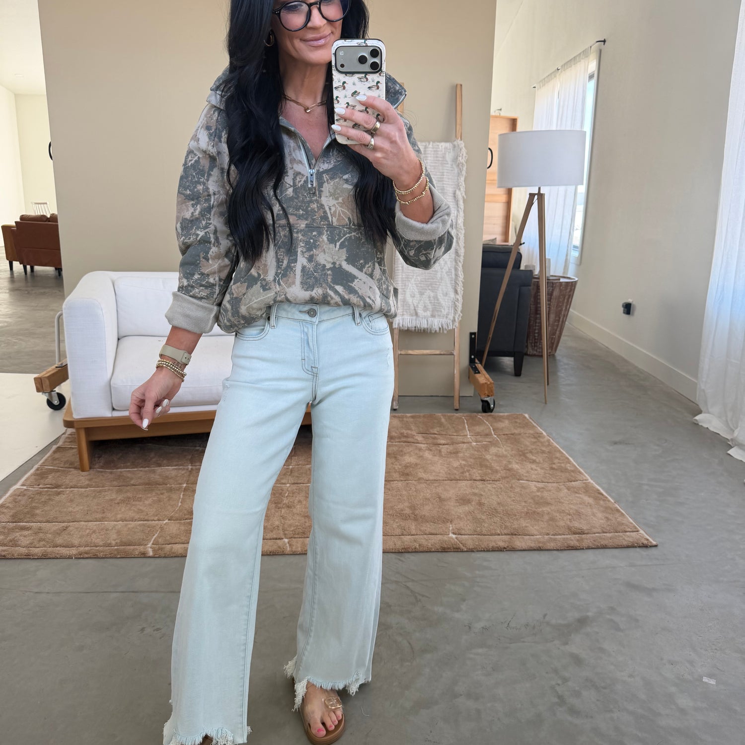 Rakael Hidden Wide Leg Jean