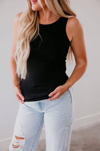 Mikey Ribbed Tank Top