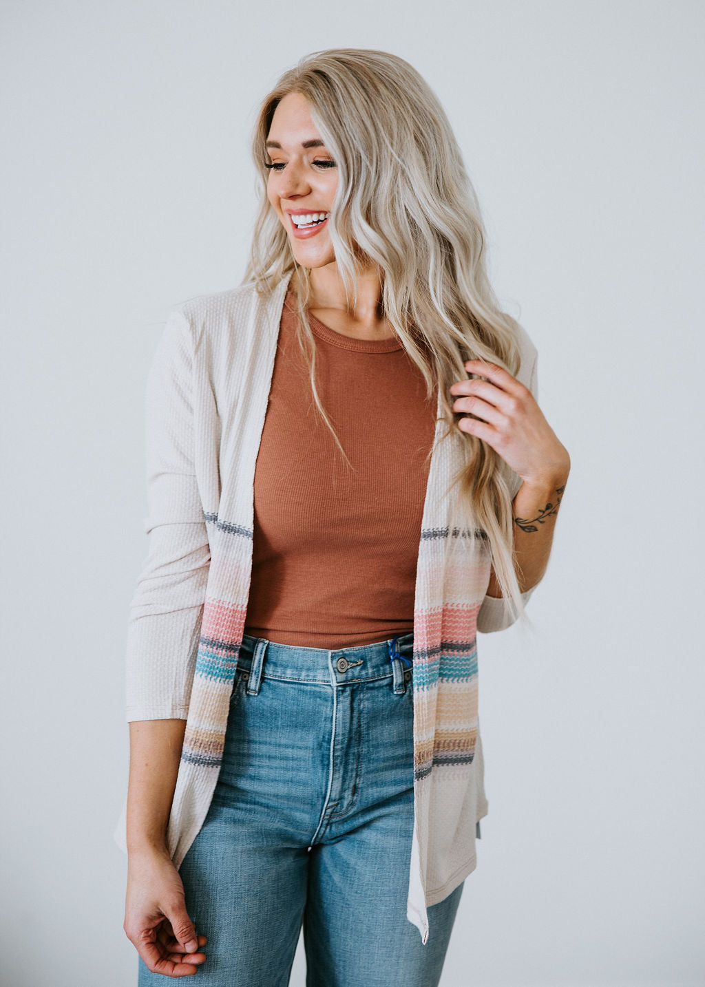 Shanah Stripe Cardigan