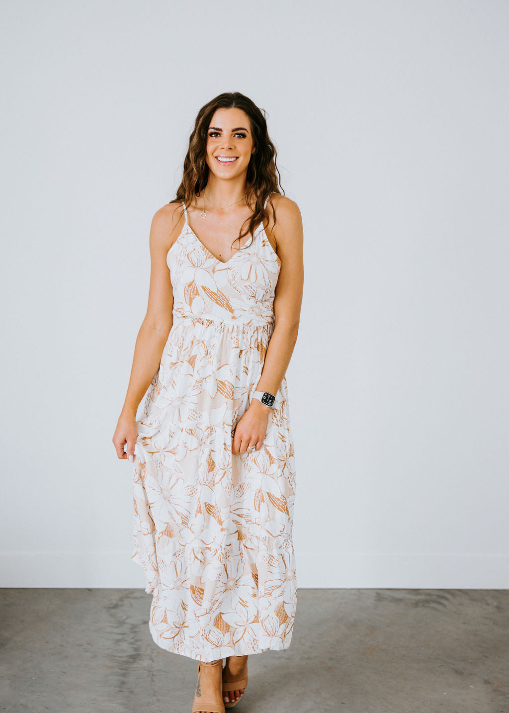 image of Roma Floral Maxi Dress