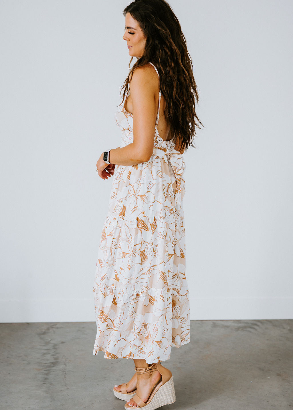 Roma Floral Maxi Dress