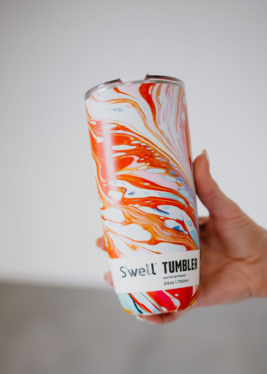 image of S'Well Marble Swirl Tumbler