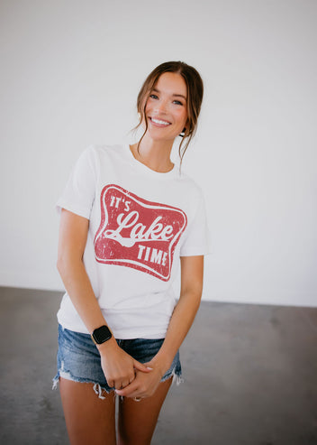 It's Lake Time Graphic Tee