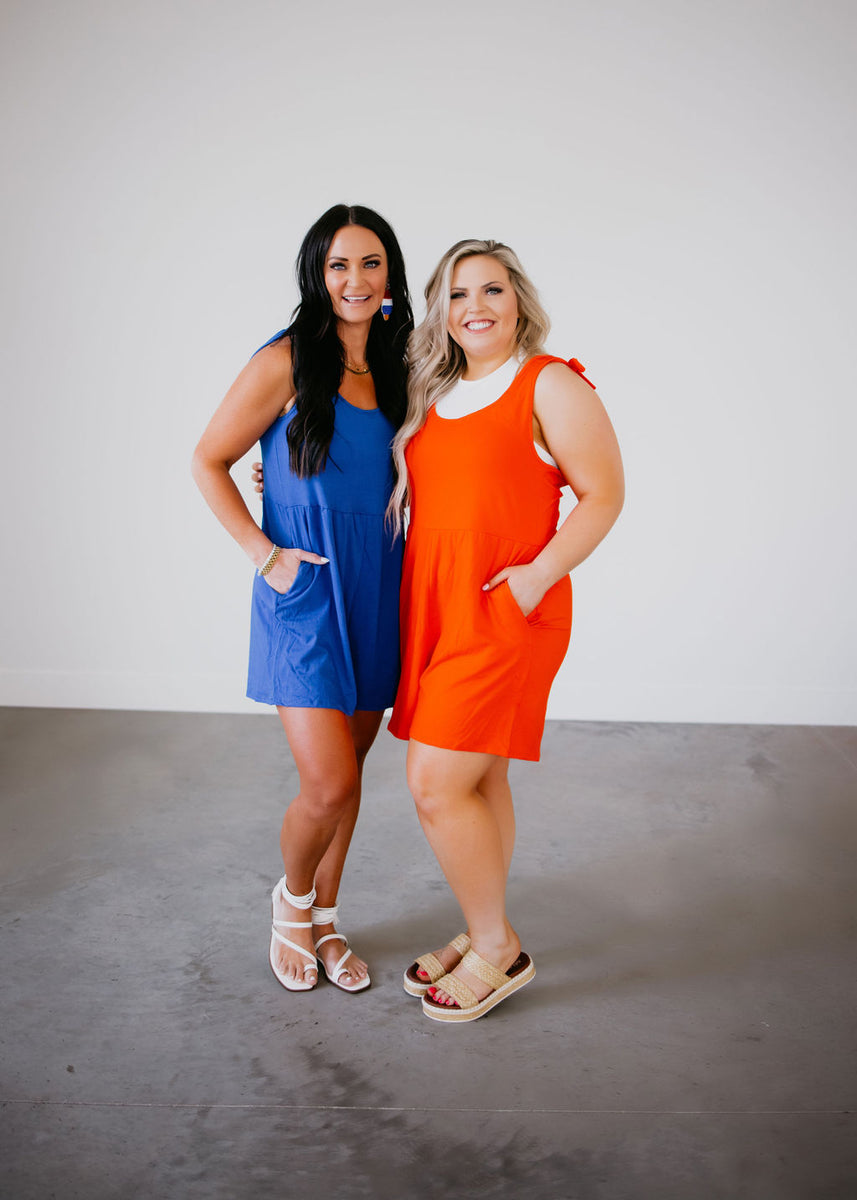 Perry Knot Romper Lauriebelles