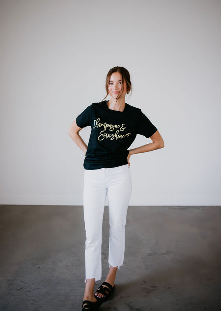 Champagne and Sunshine Graphic Tee