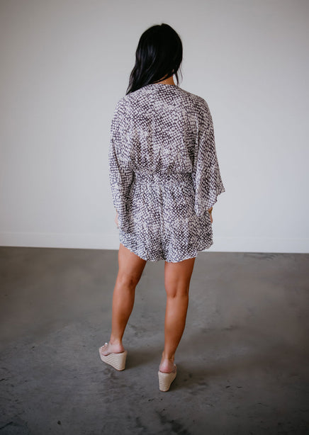 Daphne Printed Romper