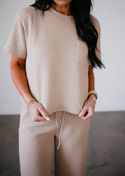 Lenny Textured Top