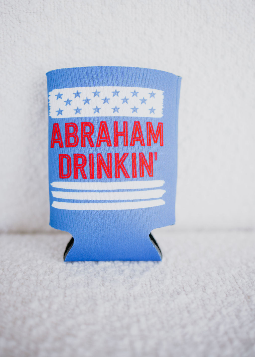 image of Abraham Drinkin' Koozie