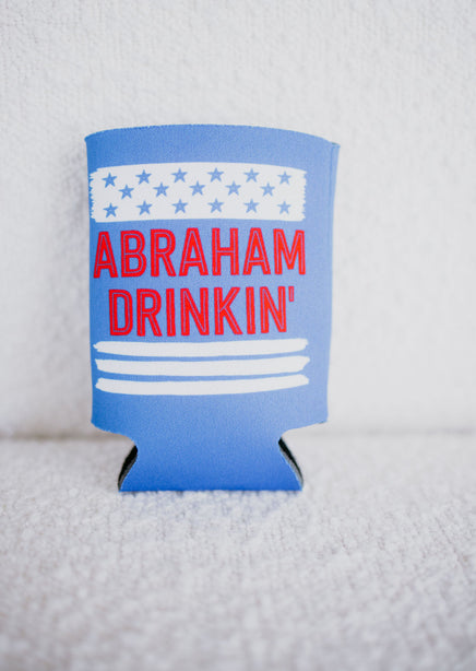 Abraham Drinkin' Koozie