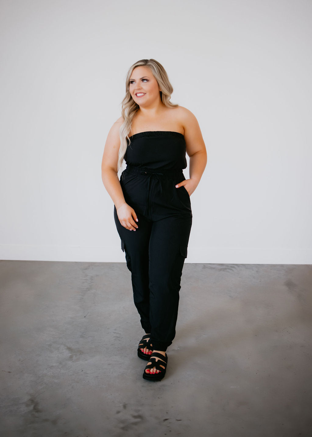 Leyla Cargo Jumpsuit