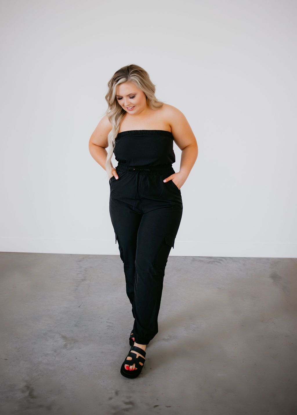 Leyla Cargo Jumpsuit