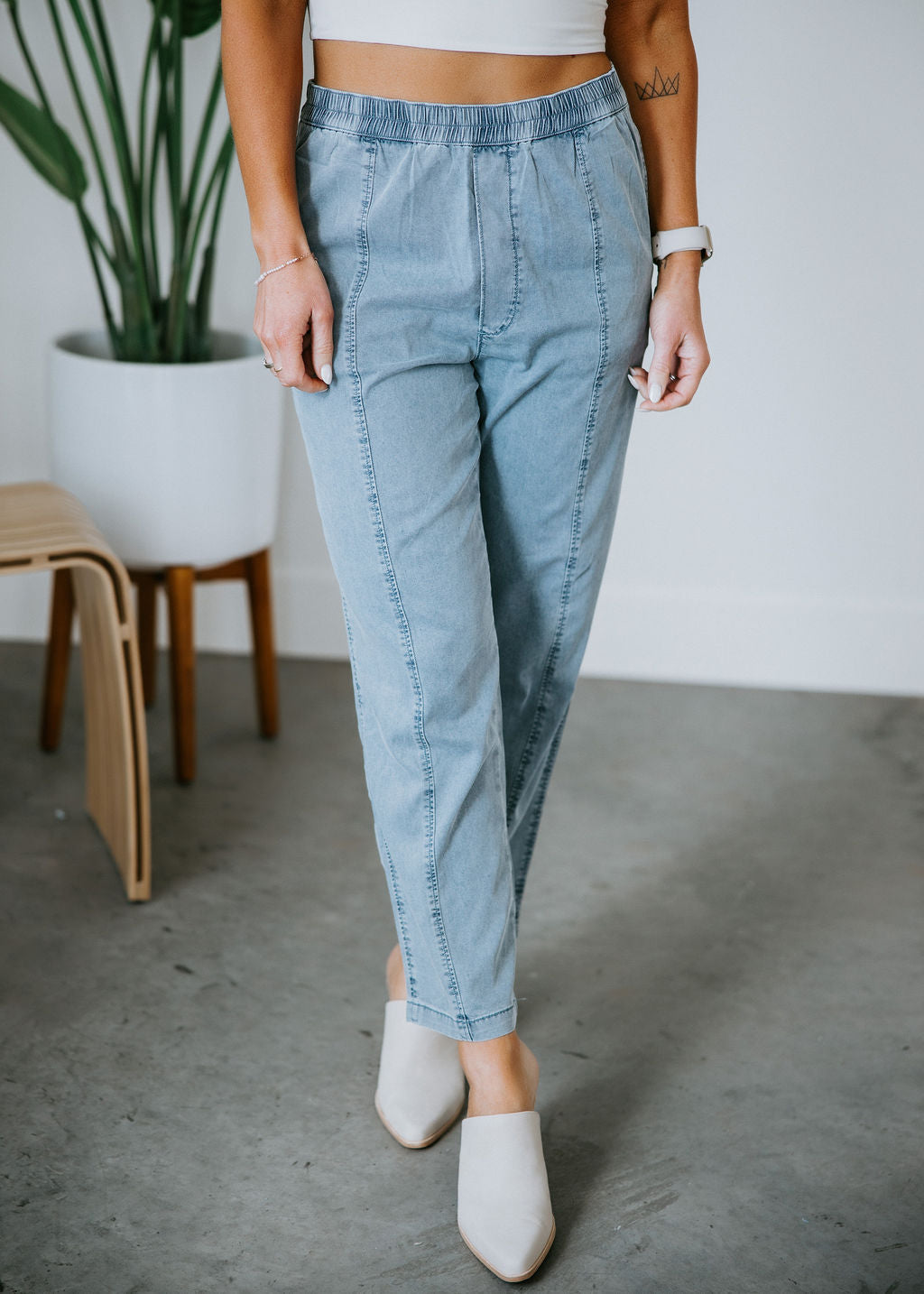 Stassie Mineral Washed Pants