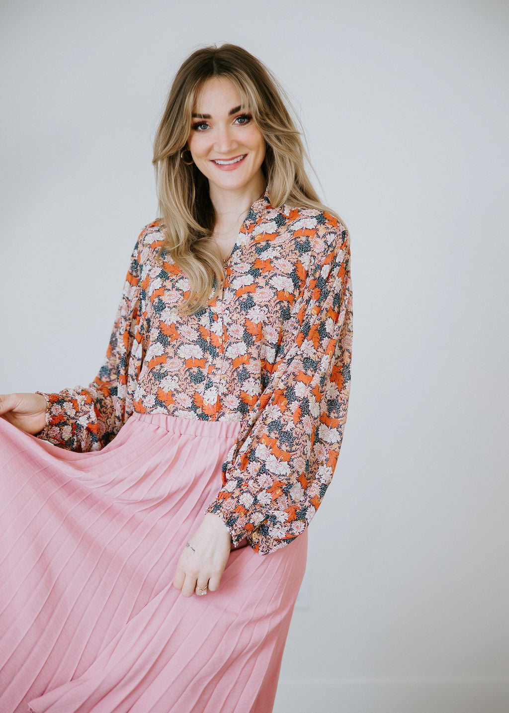 image of Danielle Floral Blouse