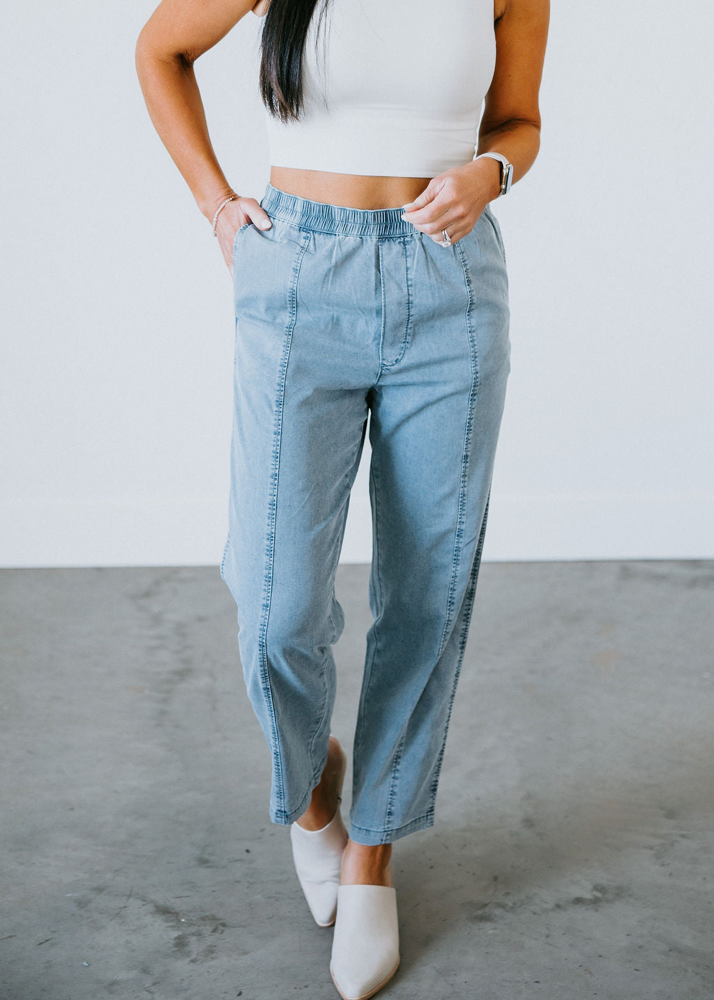 image of Stassie Mineral Washed Pants