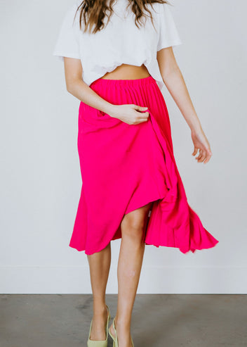 Sway Into Style Midi Skirt