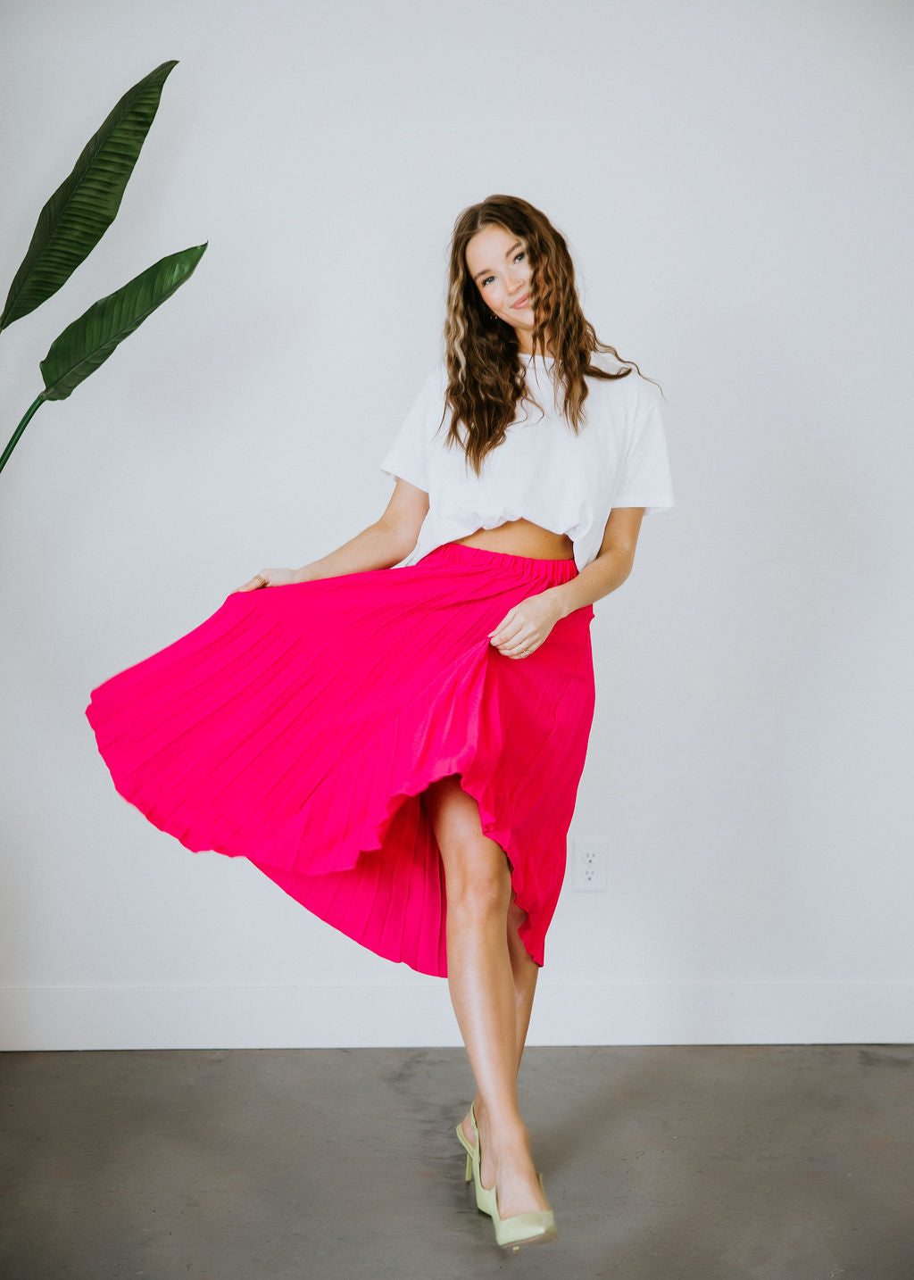 image of Sway Into Style Midi Skirt