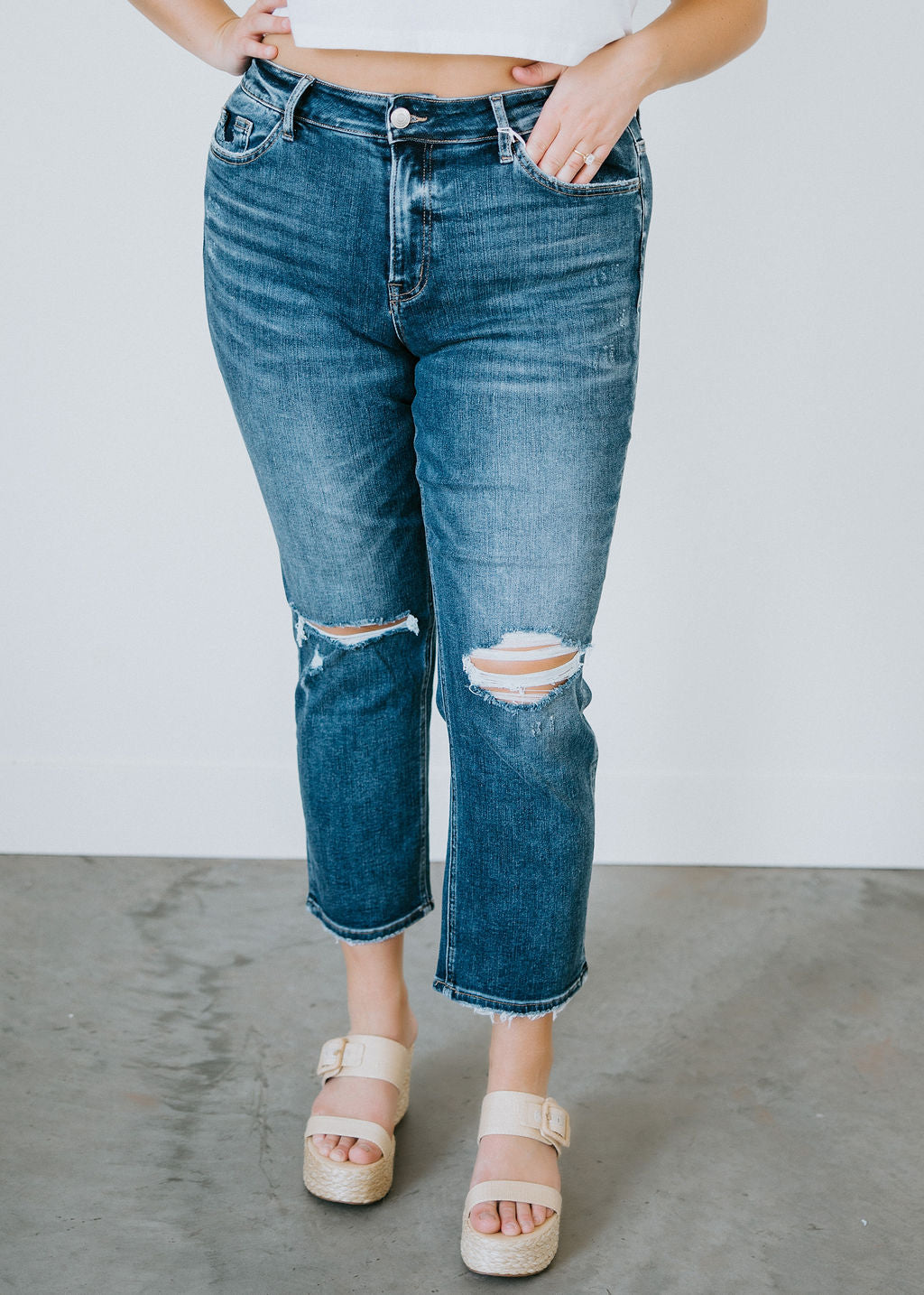 image of Curvy Arlee Straight Jean