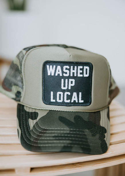 Washed Up Local Trucker Hat