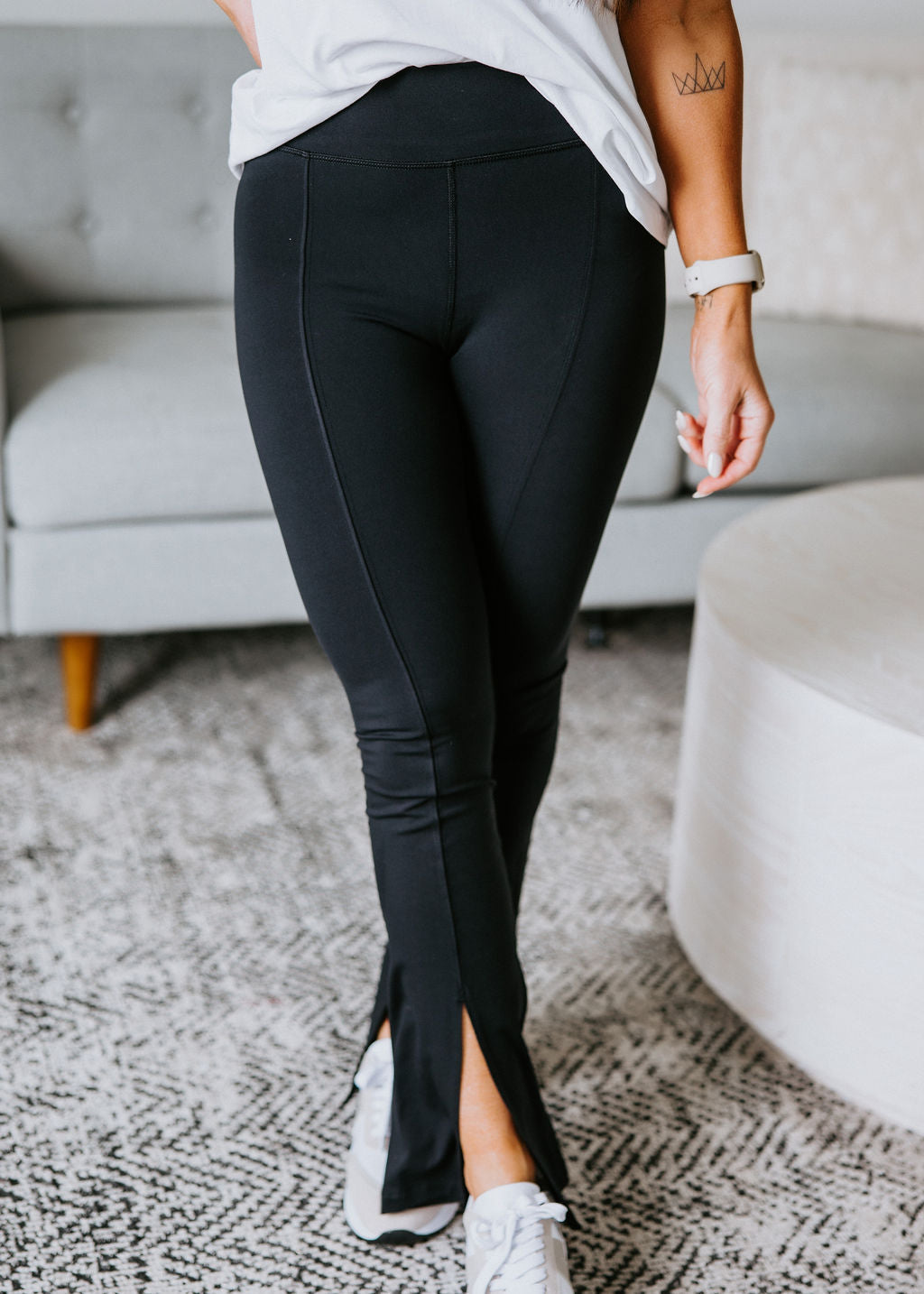 Janee Split Flare Leggings