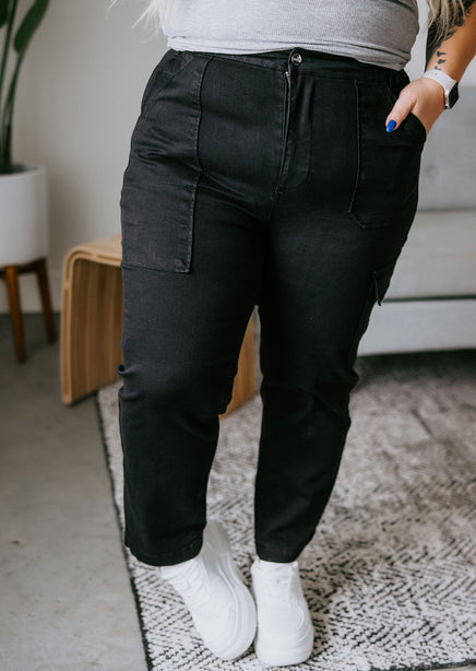 Curvy Sully Cargo Jeans