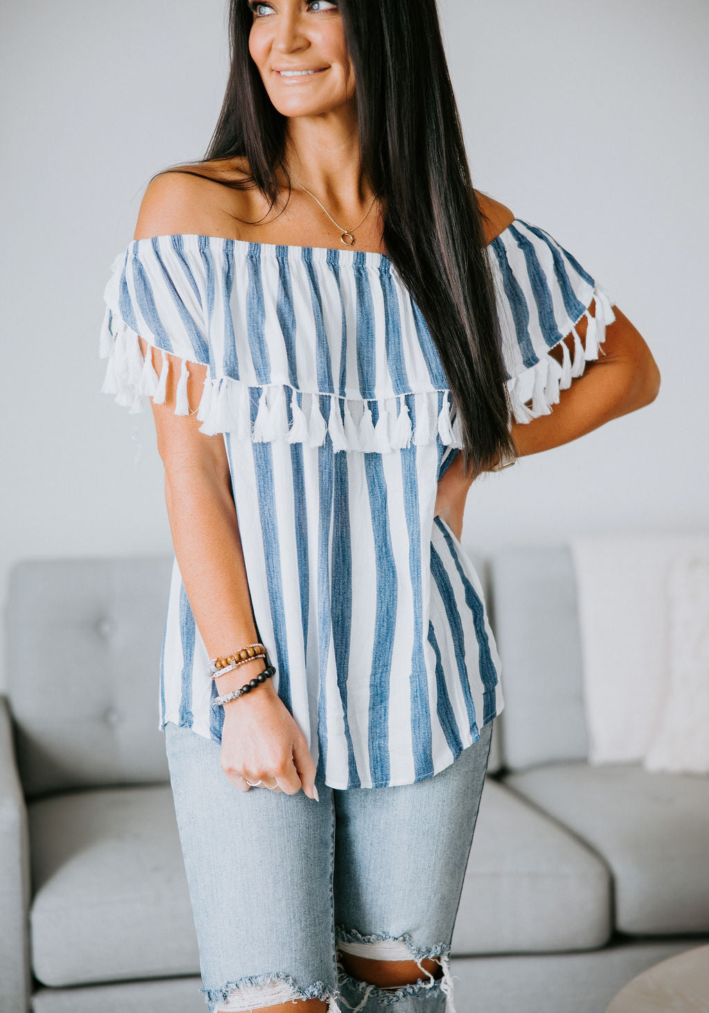 Kona Striped Top