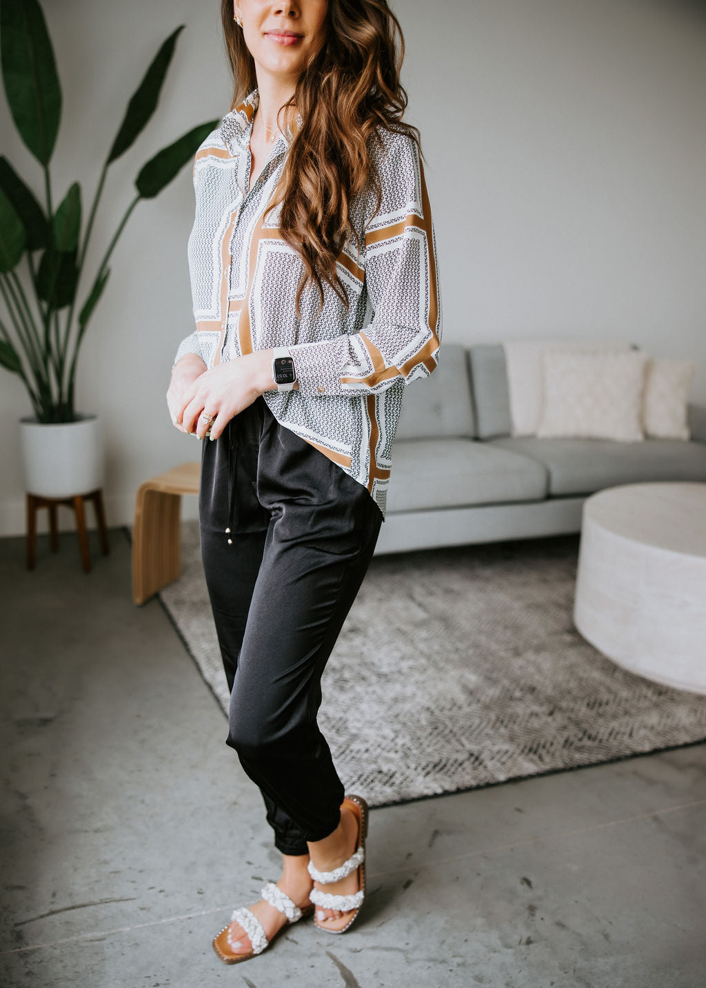 Jennee Stripe Blouse