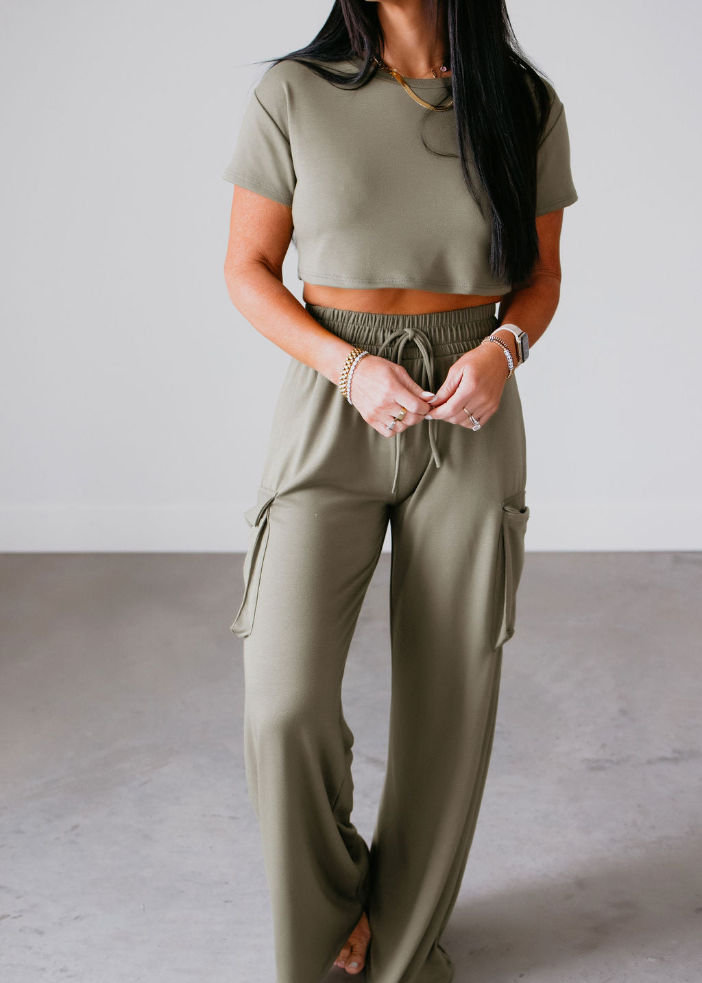 Nyla Cargo Pant Set