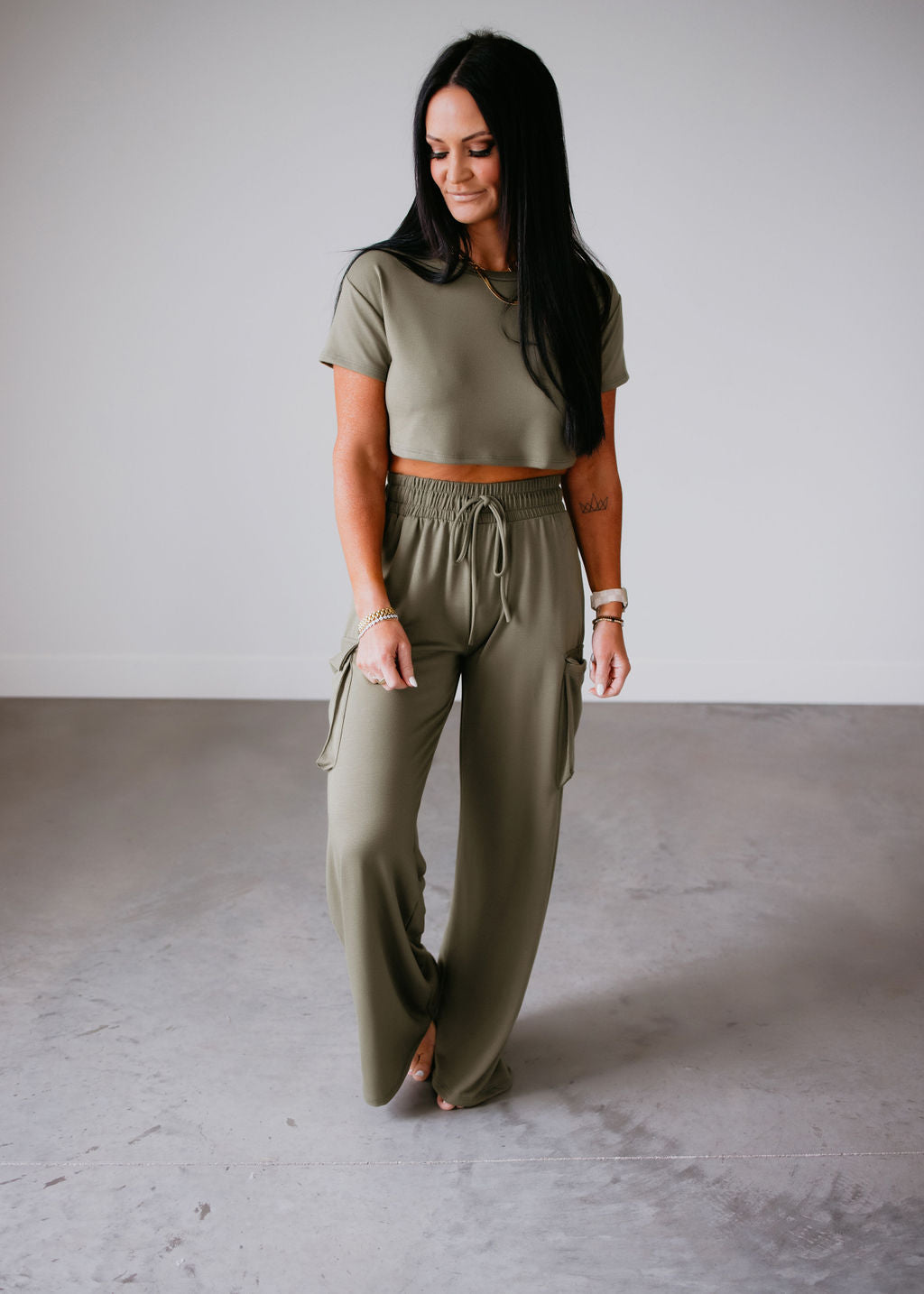 Nyla Cargo Pant Set