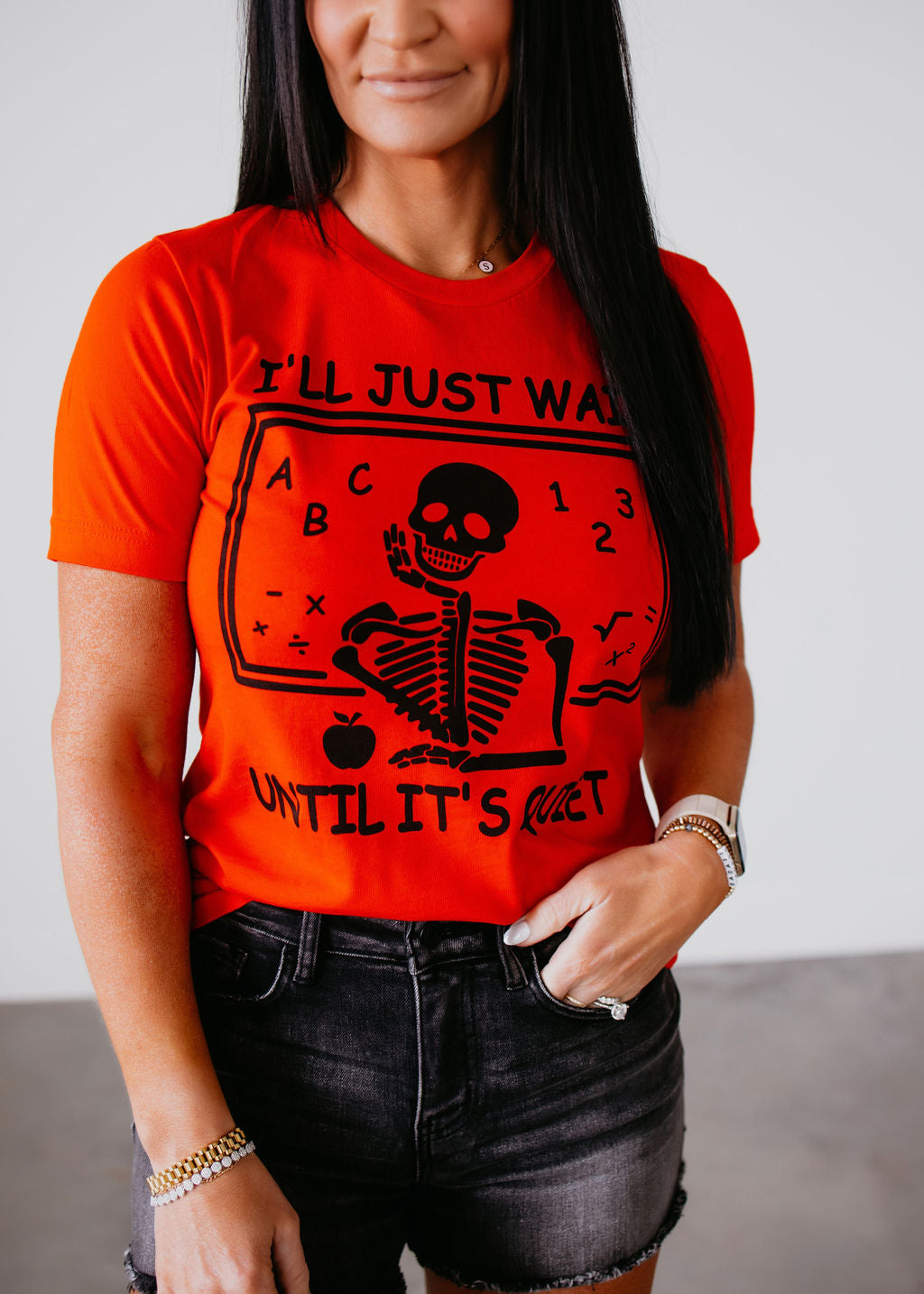 I'll Just Wait Graphic Tee