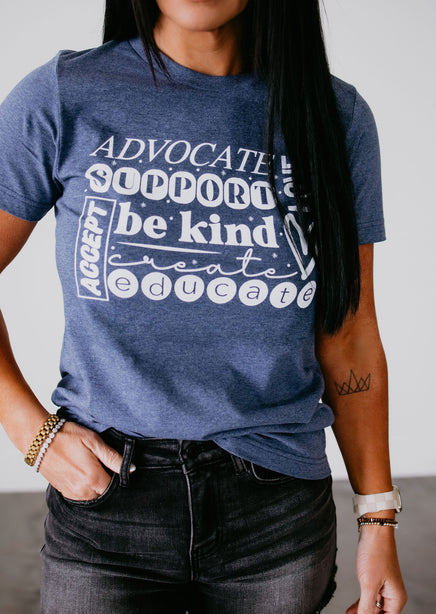 Advocate, Support Graphic Tee