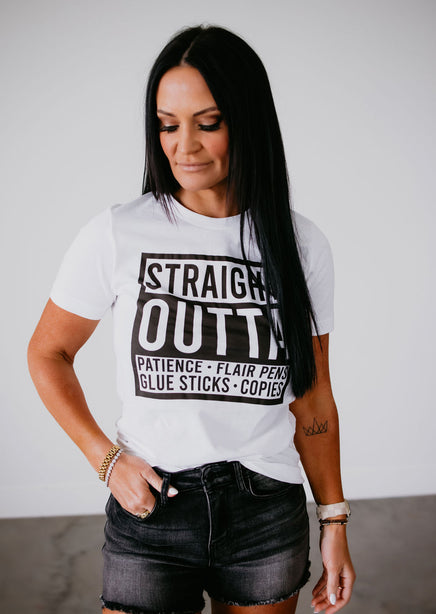 Straight Out of Patience Tee