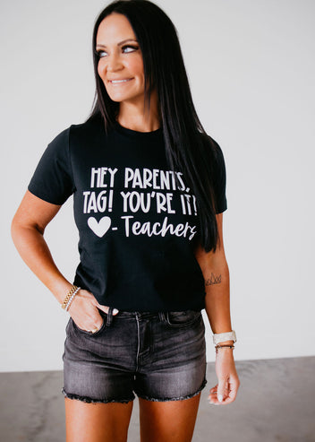 Tag You're It Graphic Tee