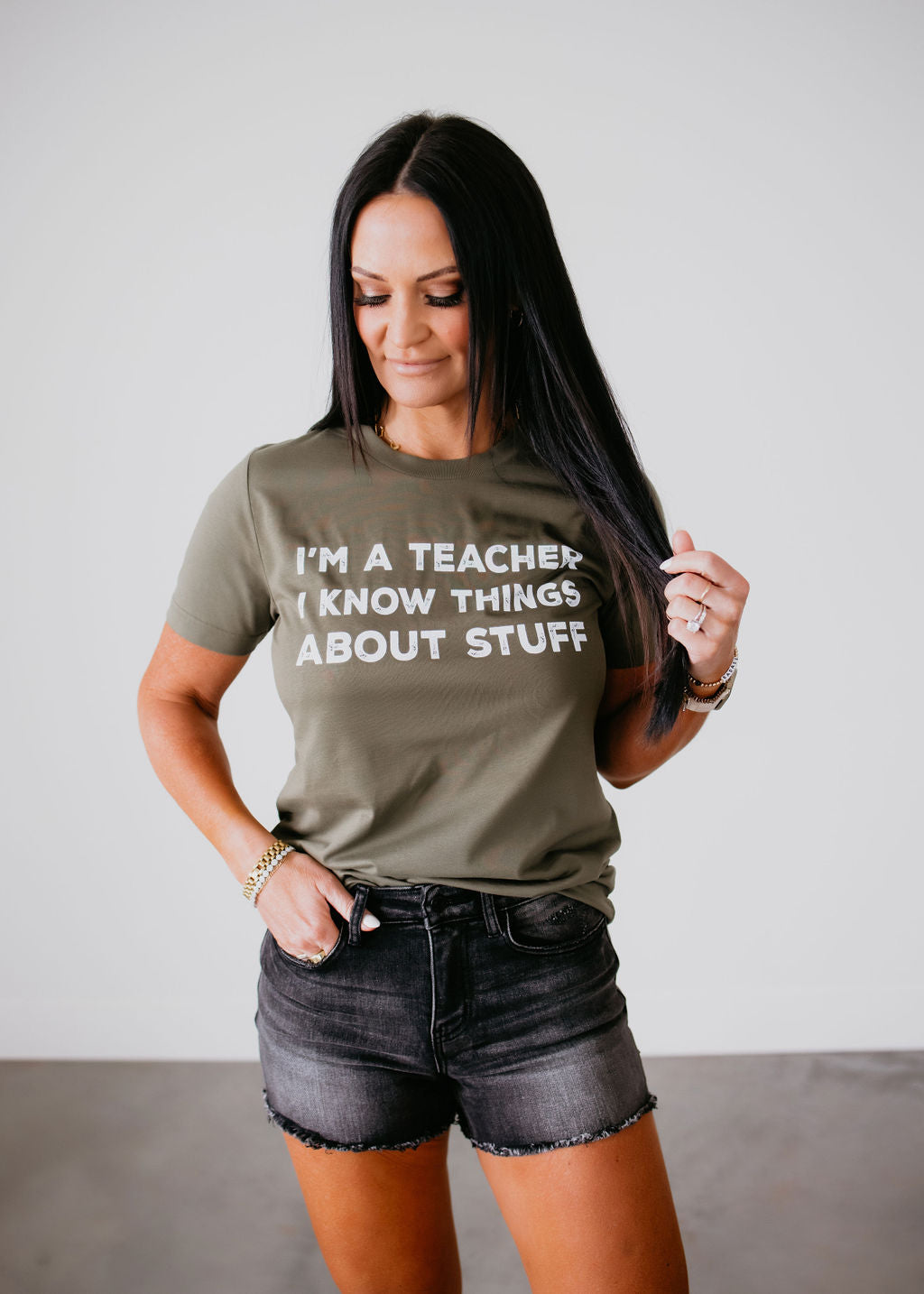 image of I'm a Teacher Graphic Tee