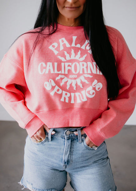 Palm Springs Graphic Sweatshirt