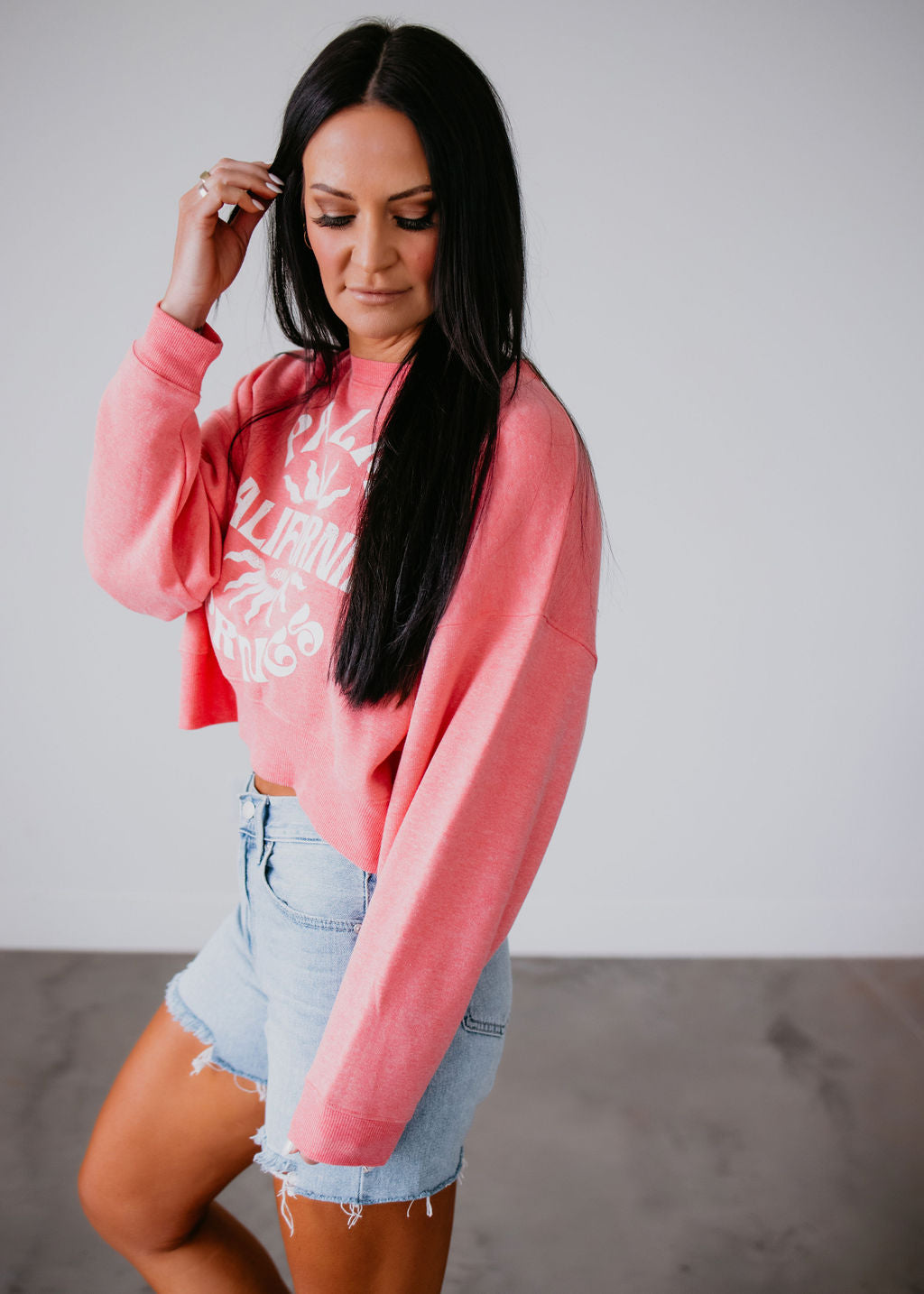 Palm Springs Graphic Sweatshirt