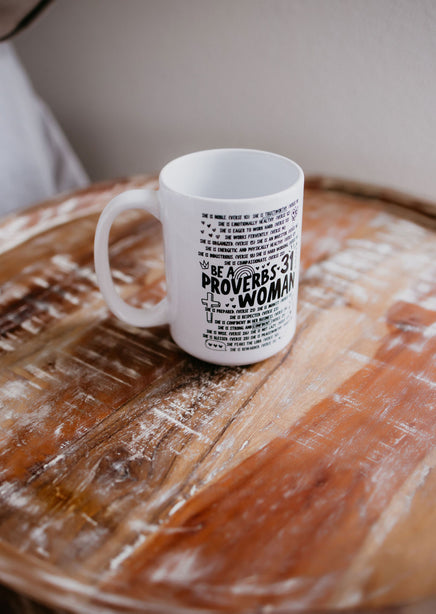 Proverbs Woman Mug