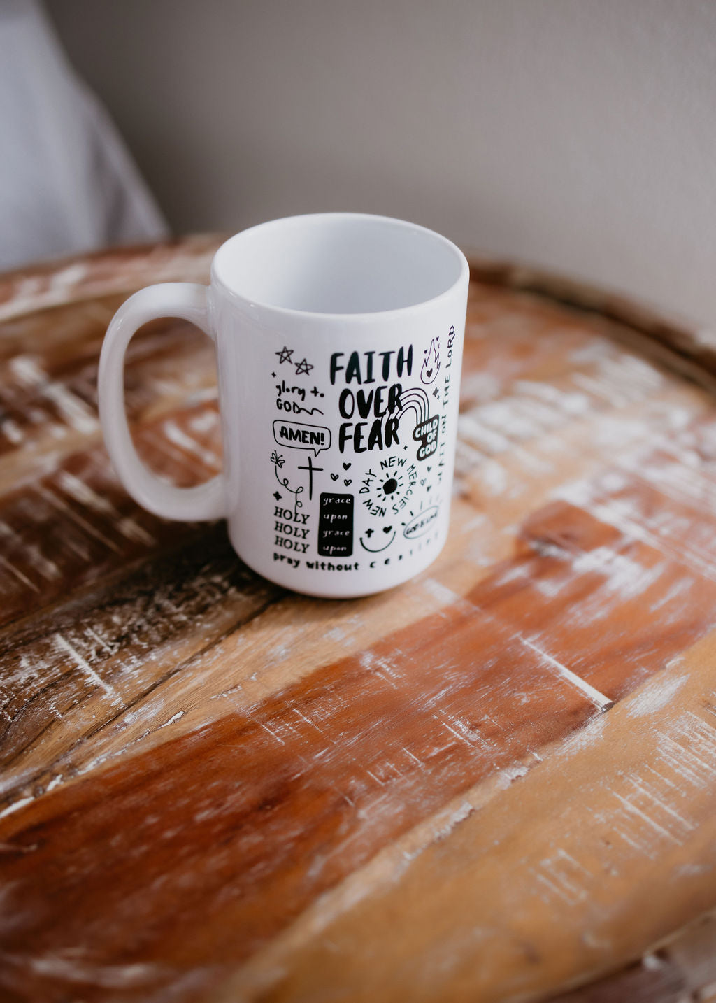 image of Faith Over Fear Mug