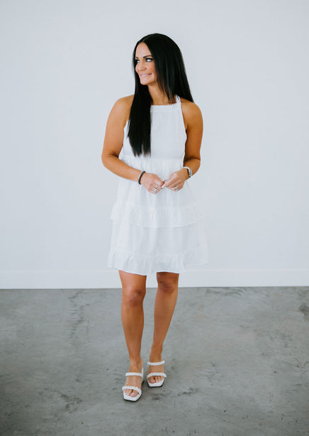 Elana Tiered Mini Dress