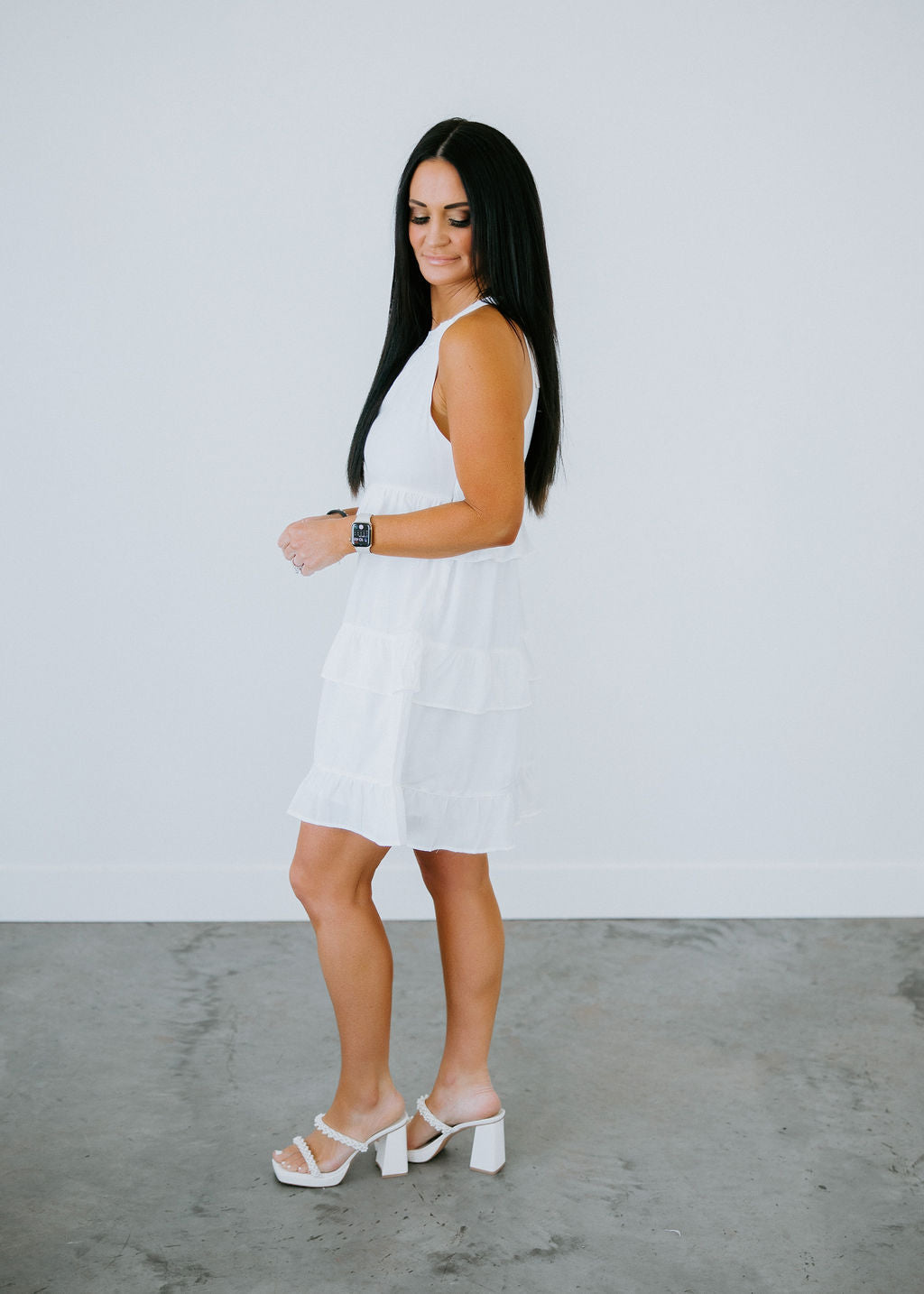 Elana Tiered Mini Dress